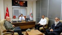 Birecik Kaymakamı Şahin’e İş Dünyası ve Gazilerden Ziyaret
